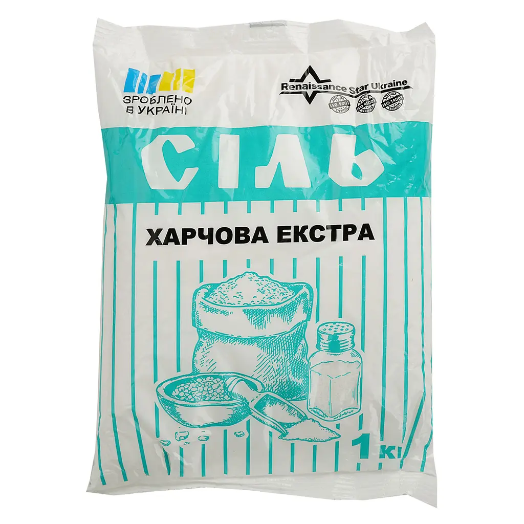 Сіль харчова екстра 1 кг - фото 2