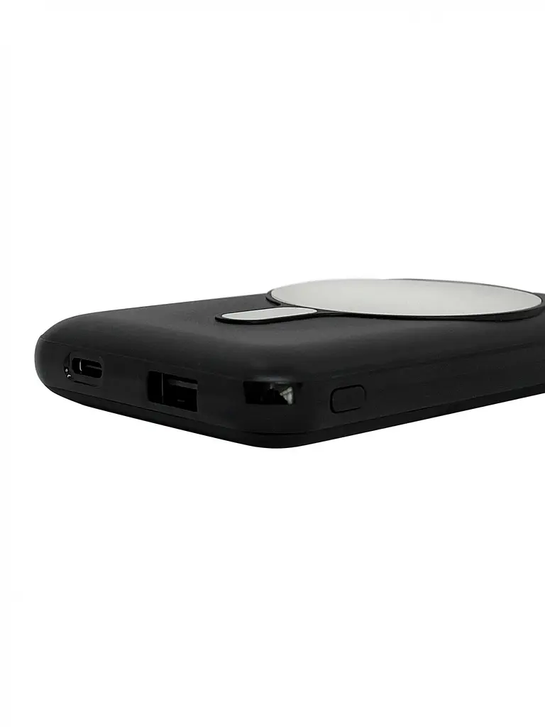 Портативна магнітна бездротова батарея 10000 mAh XON PowerBank Magsafe (YC1X2) 15W Black (5060948063135) - фото 5