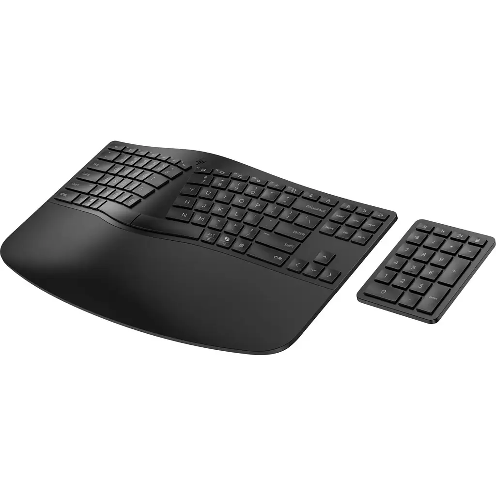 Клавиатура HP 960 BLK Ergonomic split-zone UA Black (7E755AA) [138925] - фото 5