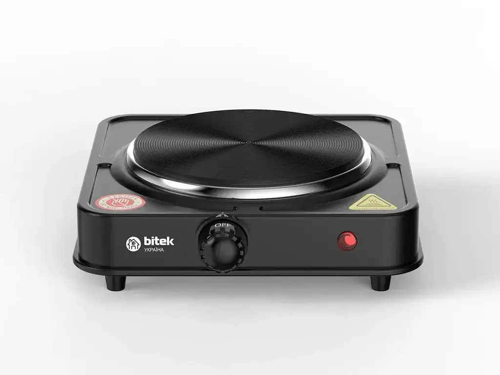 Електрична плита BITEK BT-9086A на 1 диск 155 мм, 1000 Вт - фото 2