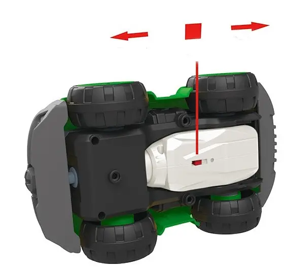 Конструктор DIY Spatial Creativity Строительный кран, зеленый (CJ-1365129) - фото 3