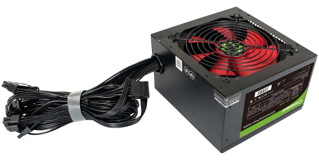 Блок живлення GameMax 600W Black fan 120mm GM-600B (GM-600B) Б/в - фото 3