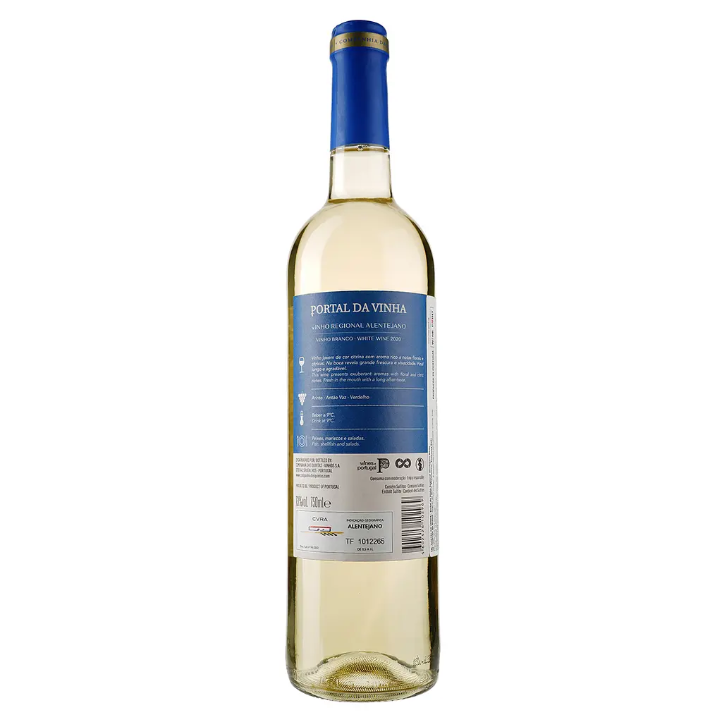 Вино Portal da Vinha Regional Alentejano White, біле, сухе, 12%, 0,75 л - фото 2