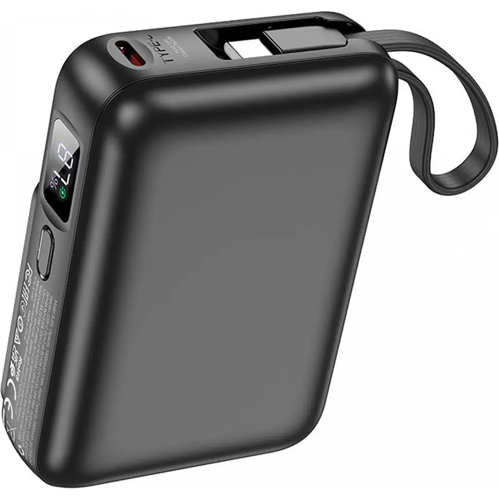 Внешний аккумулятор Borofone BJ59 Refined 10000mAh 22.5W Black [123610] - фото 2