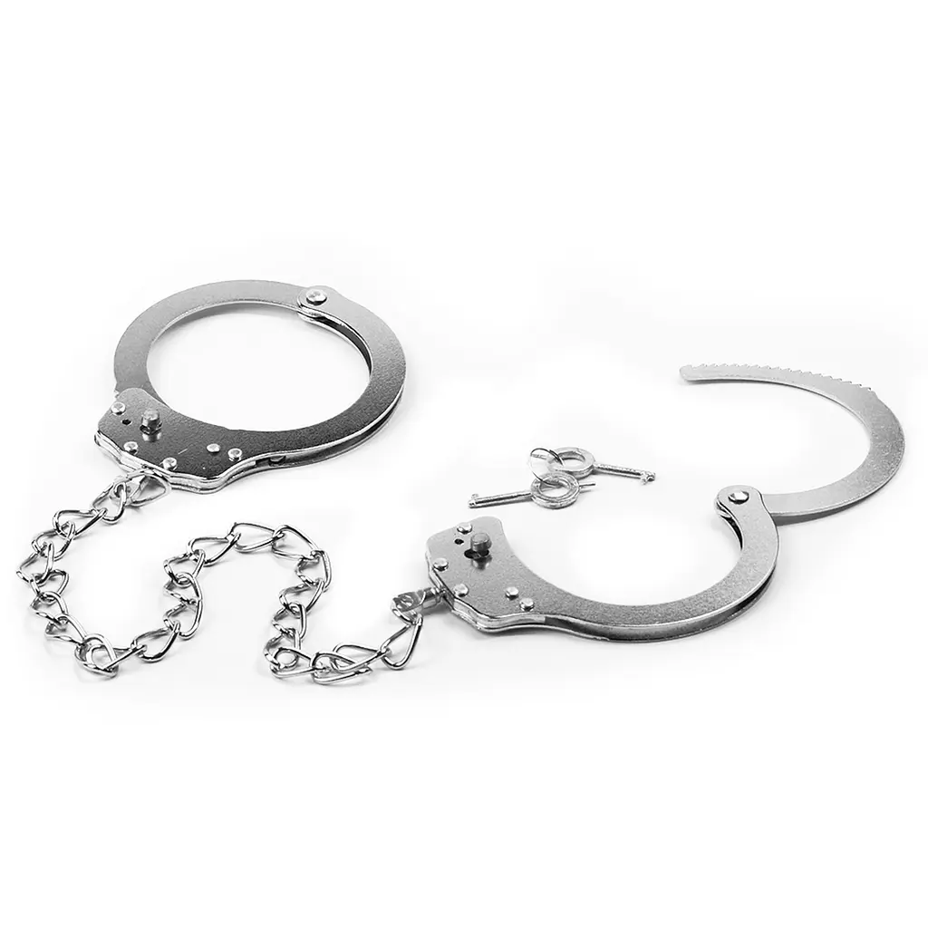 Поножі - Fetish Pleasure Metal Leg Cuffs - фото 3