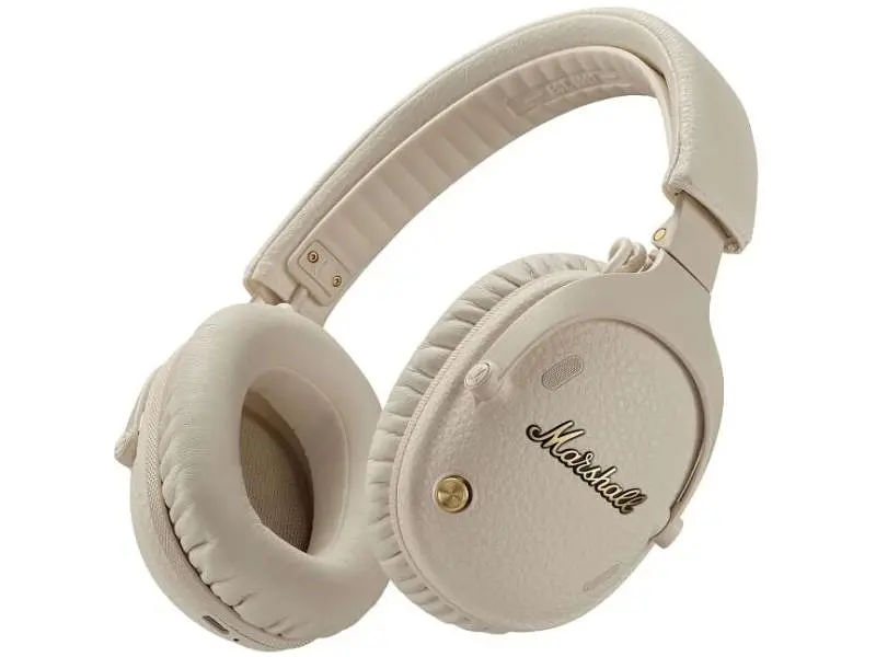 Навушники з мікрофоном Marshall Monitor III A.N.C Cream (1009077) - фото 2