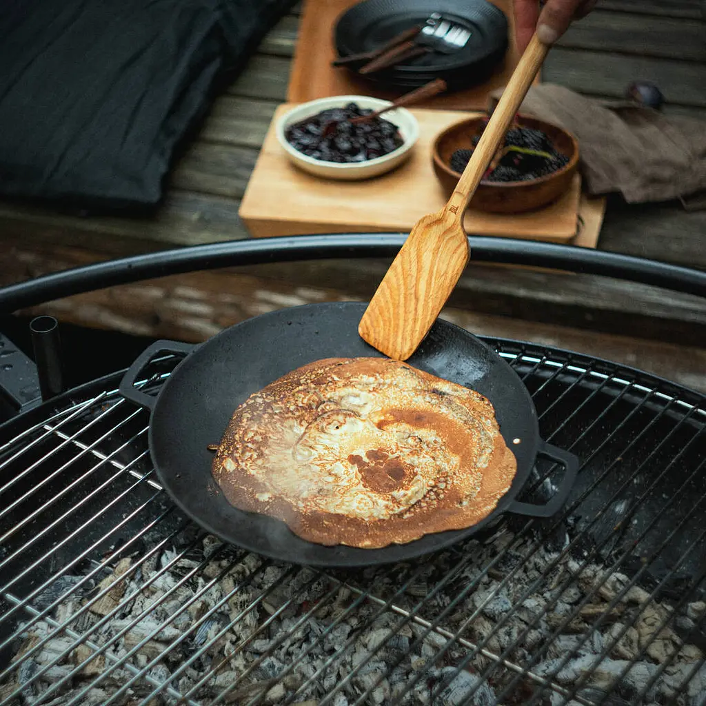 Лопатка дерев'яна Fiskars Norden Grill Chef (1066429) - фото 8