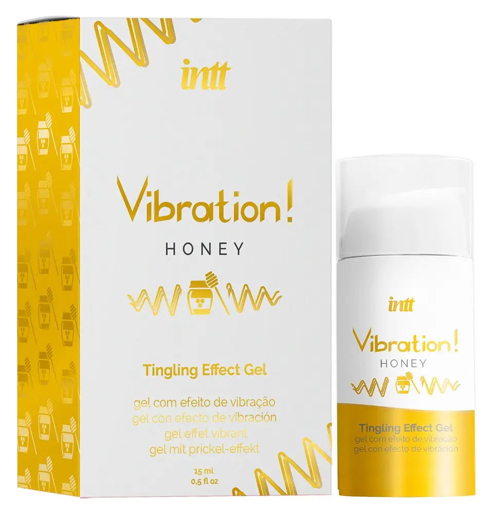 Рідкий вібратор Intt Vibration! Honey 15 мл - фото 3