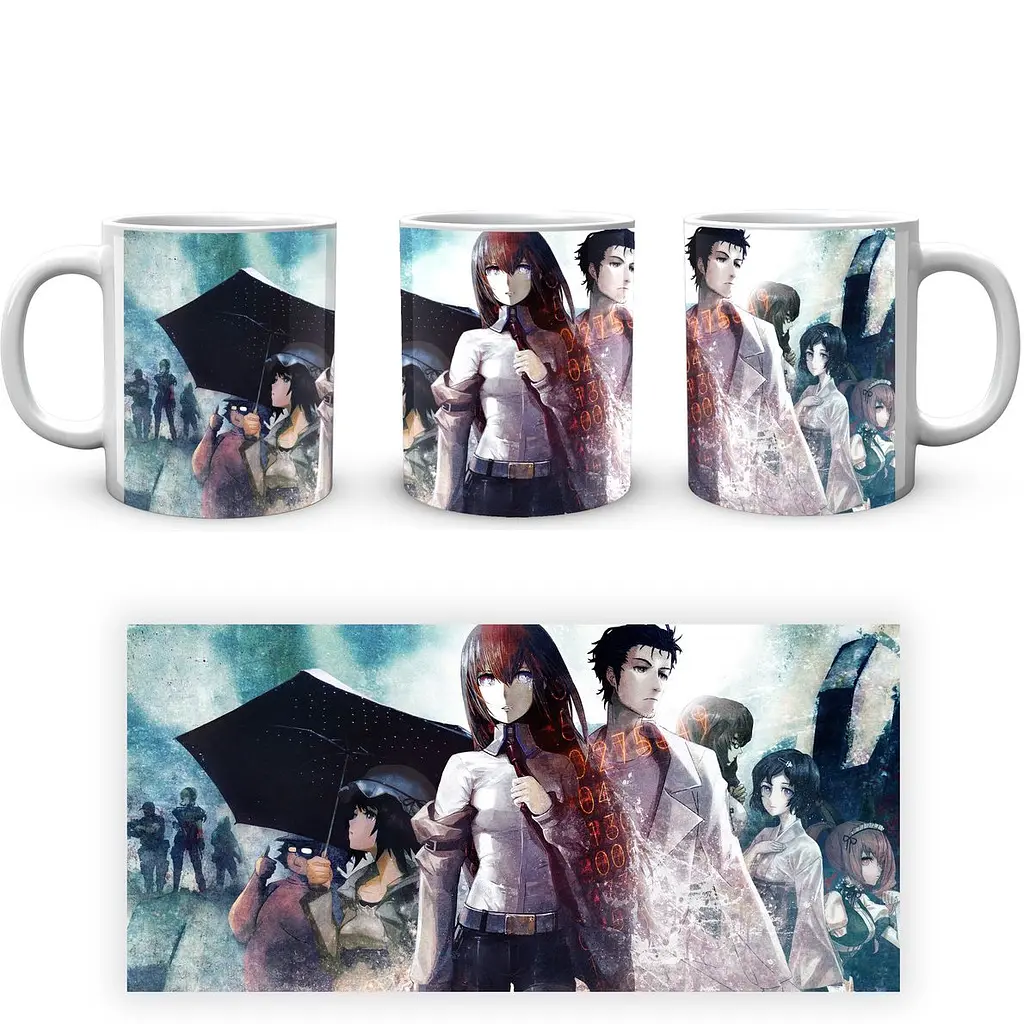 Кружка GeekLand Steins Gate Брама Штейна SG 20 330 мл белая - фото 3