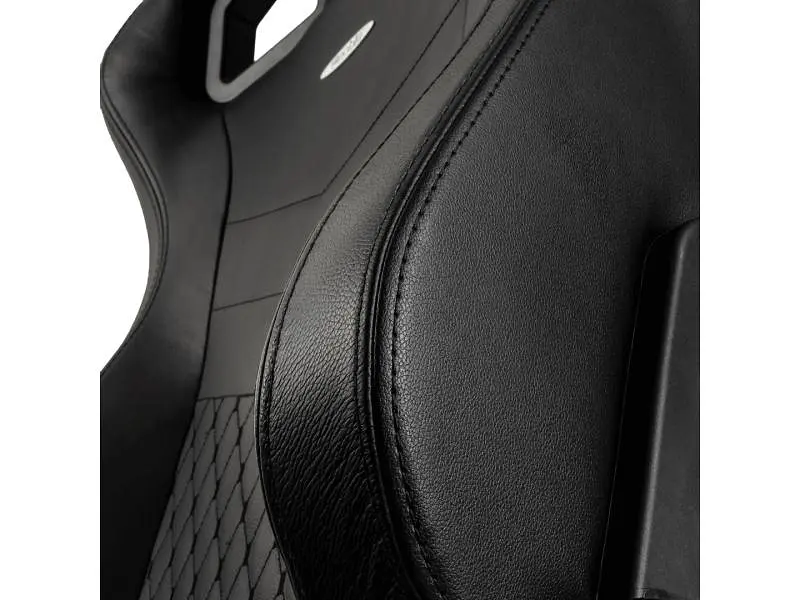 Крісло геймерське Noblechairs Epic Series Real Leather Black (NBL-RL-BLA-001) - фото 9