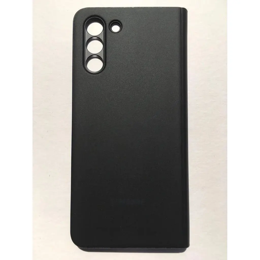 Оригінальний чохол-книжка Clear View Smart Cover для Samsung Galaxy S21+ Black (EF-ZG996CBEGRU) - фото 5