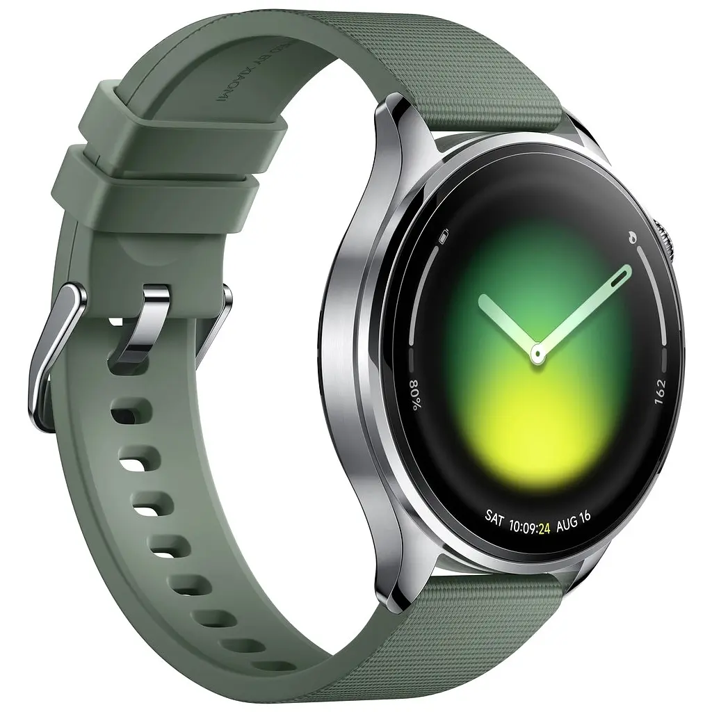 Смарт-годинник Xiaomi Watch 5 Зелений Juniper Green Strap BHR07WPGL (1189759) - фото 2