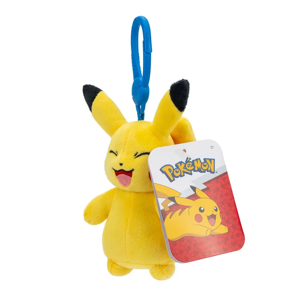 Дитяча м'яка іграшка на кліпсі Пікачу W11 Pokemon PKW3654, 9,6 см - фото 2