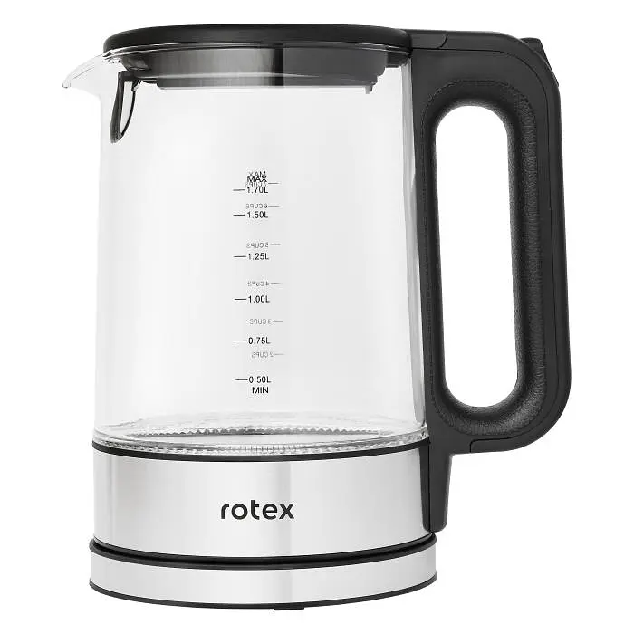 Чайник Rotex RKT84-GS (скло, підсвітка) - фото 2