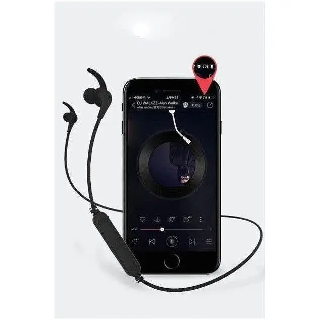 Bluetooth навушники Remax RB-S25 бездротова стерео гарнітура чорна - фото 5