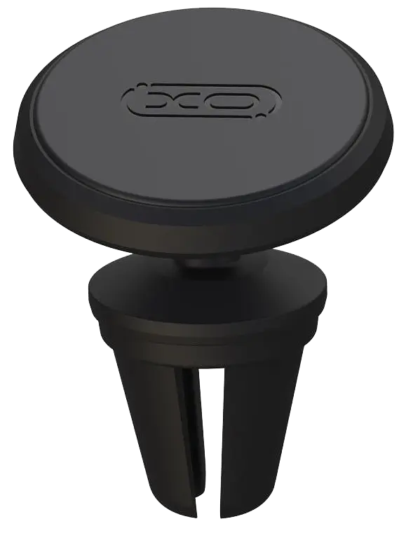 Автодержатель XO C96B Air Vent Car Holder Round Magnetic черный (7109736) - фото 2
