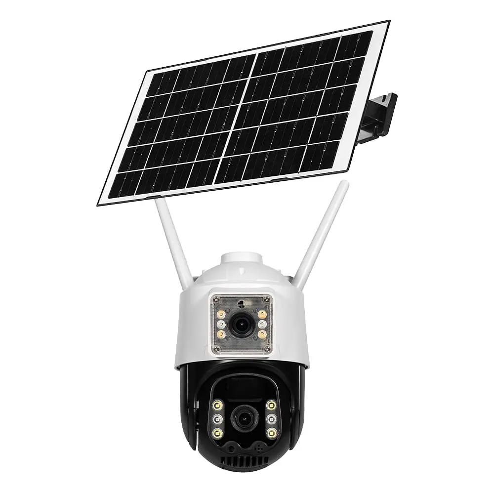IP PTZ-відеокамера автономна з 4G та сонячною панеллю 3Mp+3Mp Light Vision VLC-9530IG/2C3S (Solar) f=4mm, на акумуляторних батареях (75-00293) - фото 2