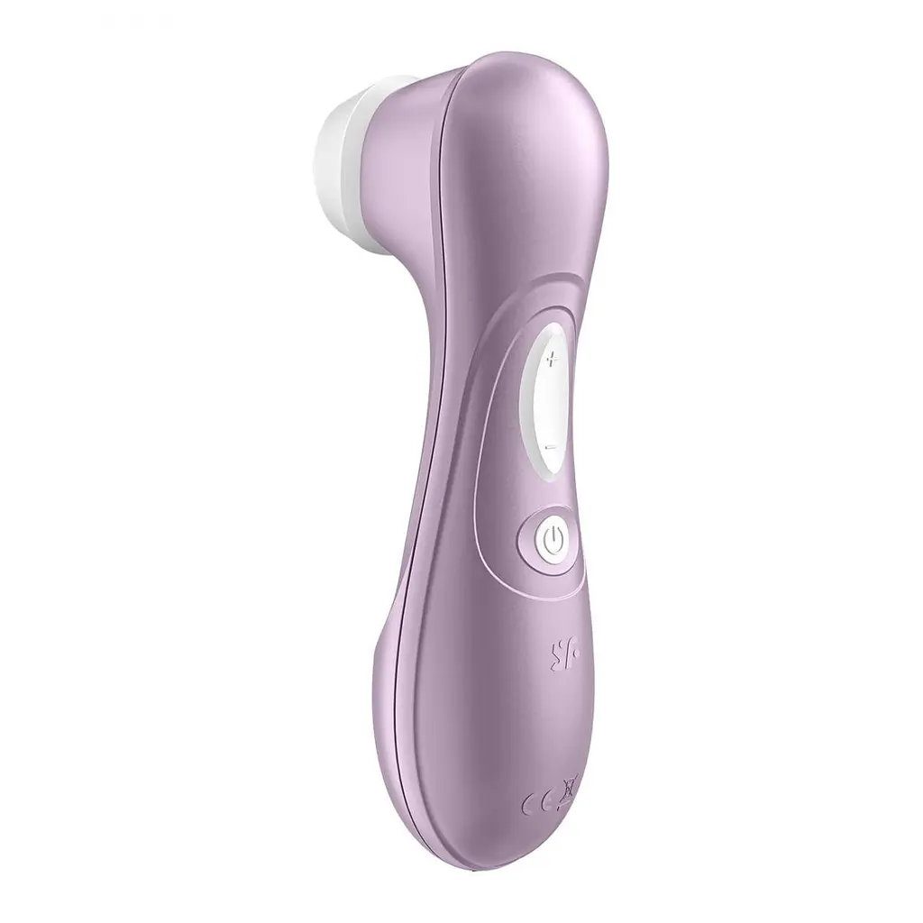 Вакуумний кліторальний стимулятор з вібрацією Satisfyer Pro 2 фіолетовий - фото 3