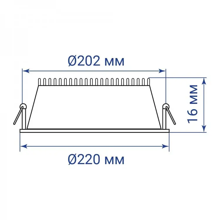 Свiтильник свiтлодiодний Feron AL510-1, 20W 4000K (1885) - фото 3