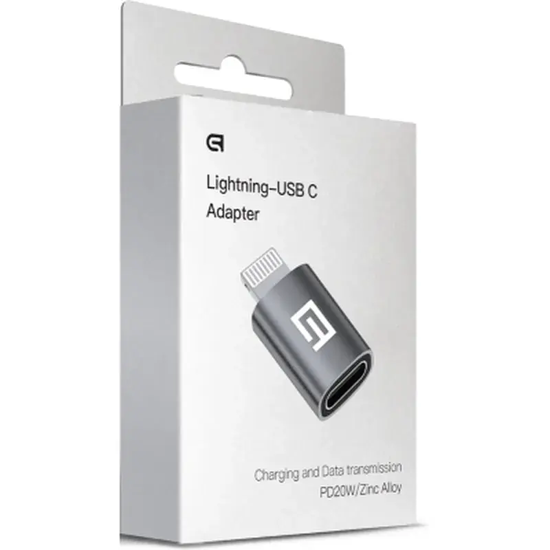 Перехідник OTG USB-C F to Lightning Black Armorstandart (ARM79618) - фото 2