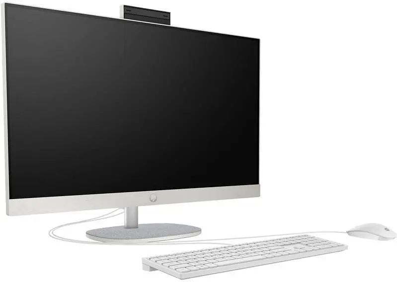 Моноблок HP 27 27-cr0039ua /Ryzen 5 7520U/16GB/512SSD/DOS/Shell White (A1QY1EA) - фото 3