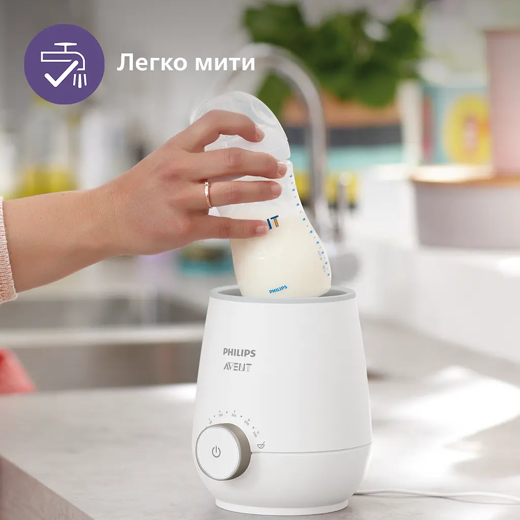Швидкий підігрівач пляшечок Philips Avent Premium (SCF358/00) - фото 9