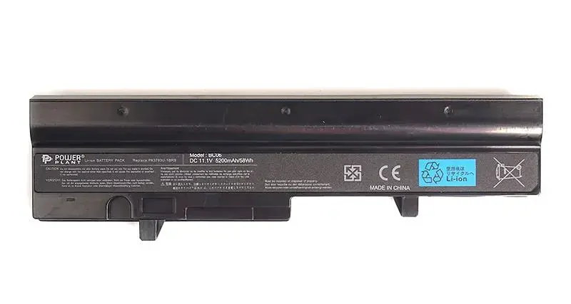 Акумулятор PowerPlant для ноутбуків TOSHIBA Mini Notebook NB300 (TA3785LH) 11.1V 5200mAh (NB510214) - фото 2
