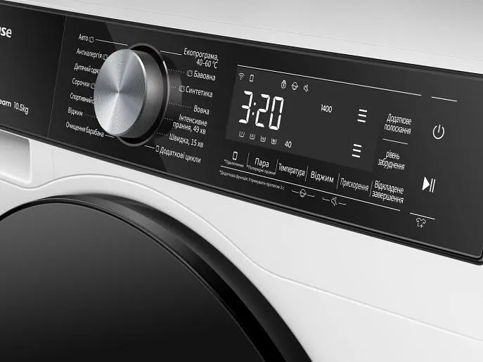 Пральна машина Hisense автоматична WF5S1043BW/UA (7102092) - фото 7