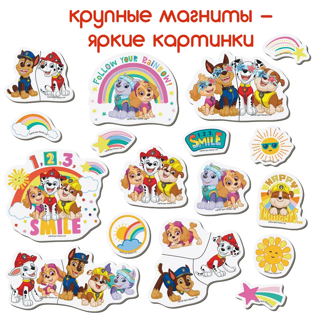Магнітний набір Magdum Paw Patrol Щенячий патруль Друзі назавжди (ML4034-03) - фото 4