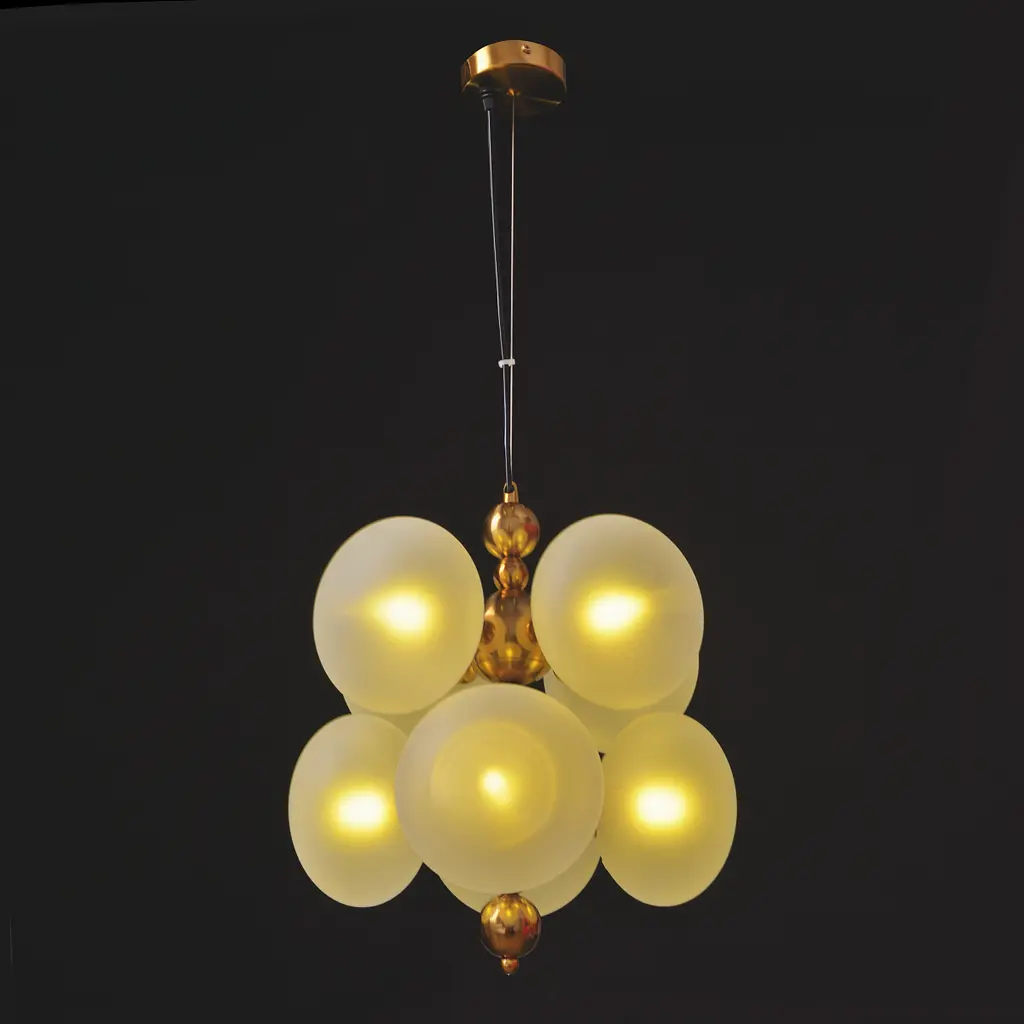 Люстра Brille молекула подвесная G9 160W G (BL-672S/8) - фото 4