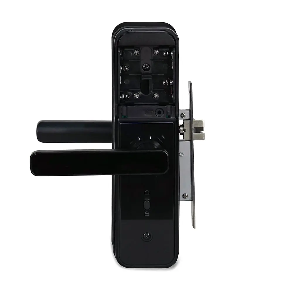 Замок біометричний автономний Trinix TRL-5303BTF Black з Bluetooth, зчитувачем відбитків пальців і карт Mifare (65-00061) - фото 5