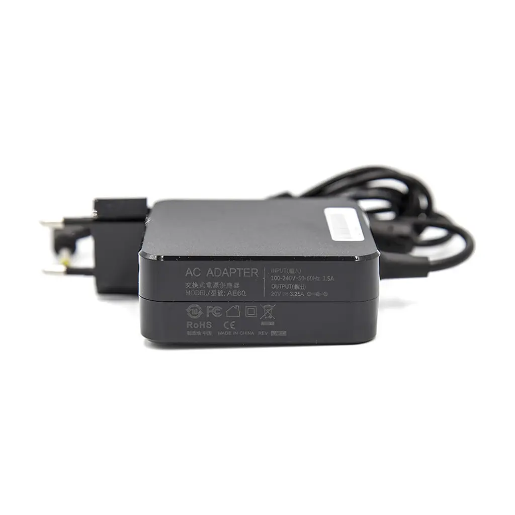 Блок живлення до ноутбуку PowerPlant LENOVO 220V, 20V 65W 3.25A (4.0*1.7) wall mount (WM-IB65H4017) - фото 2