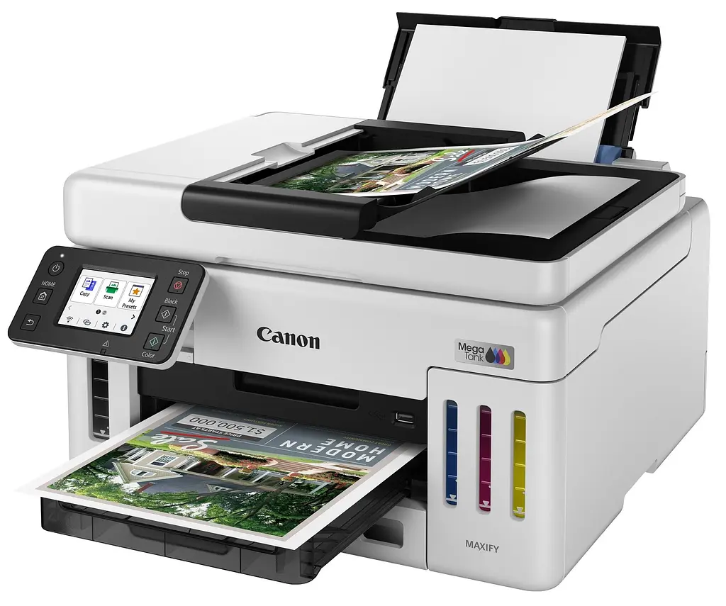 Багатофункційний пристрій А4 кол. Canon Maxify GX6140 з Wi-Fi (6882C009) - фото 7