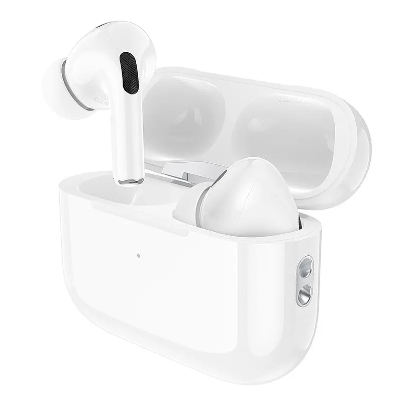 Бездротові навушники-вкладиші Borofone BW92 з компактним зарядним кейсом Bluetooth 5.4 білі - фото 5