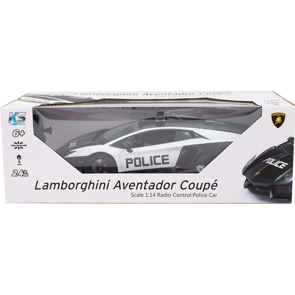 Машинка на радіокеруванні KS Drive Lamborghini Aventador Police 1:14 (114GLPCWB) [113020] - фото 5