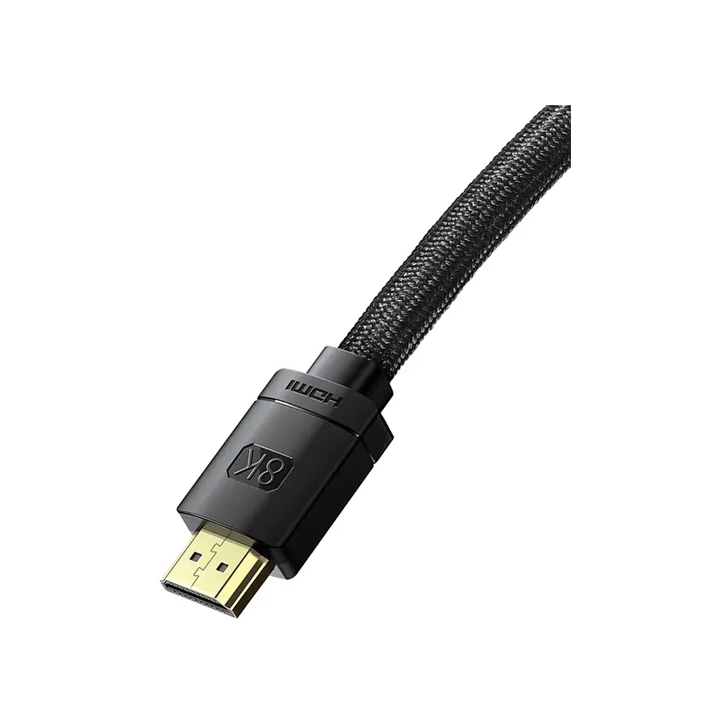 Кабель мультимедійний HDMI M to HDMI M 1.0m V2.1 Baseus (CAKGQ-J01) - фото 2