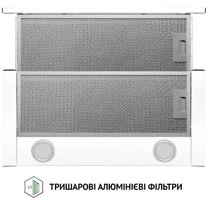 Вытяжка телескопическая Perfelli TL 6212 WH 700 LED - фото 7