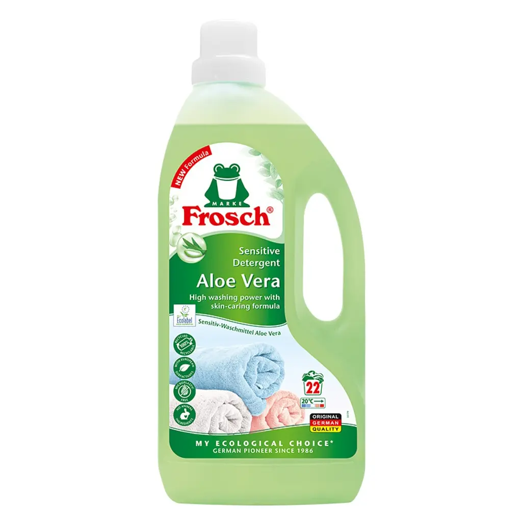 Гель для прання Frosch Aloe Vera Sensitiv 1.5 л (4001499159510) - фото 2