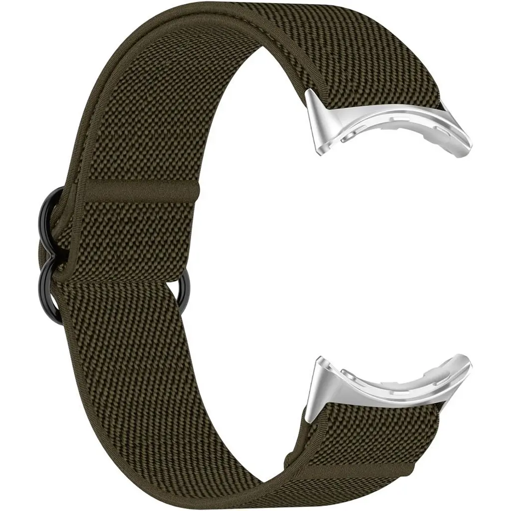 Ремінець ArmorStandart Nylon Band для Google Pixel Watch/Watch 2/ Watch 3/Watch 4 Dark Green (ARM75423) [105461] - фото 3