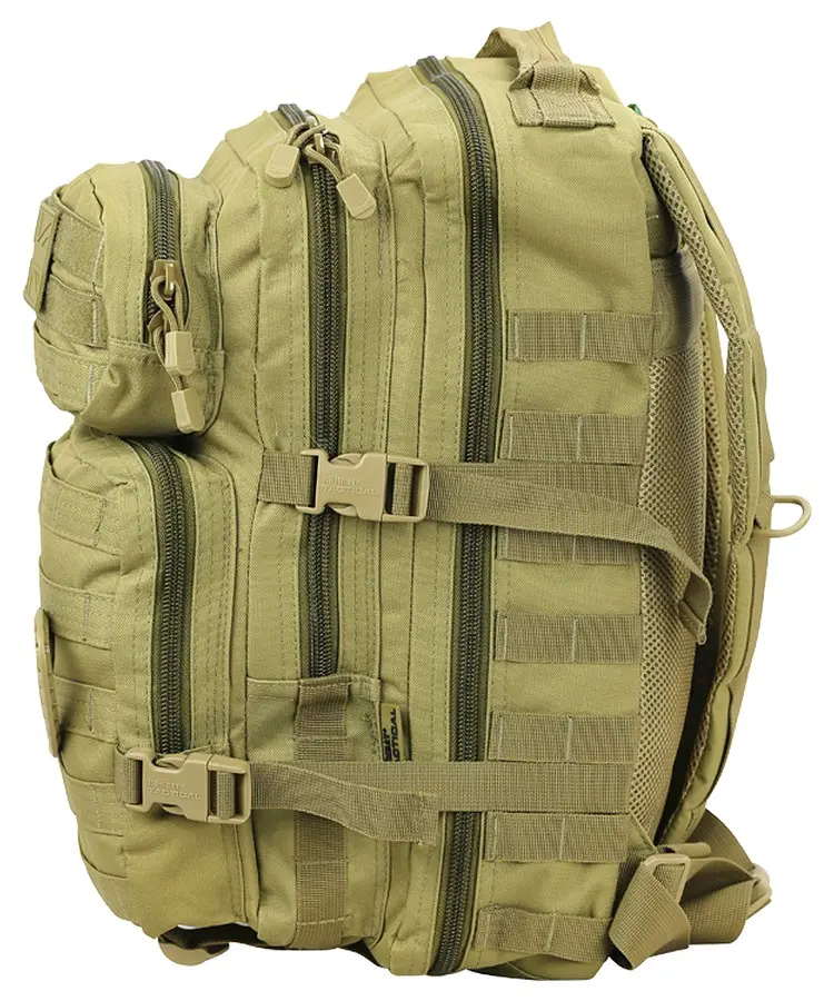 Рюкзак тактичний Kombat UK Small Assault Pack 28L Койот (KB-SAP-COY) - фото 2