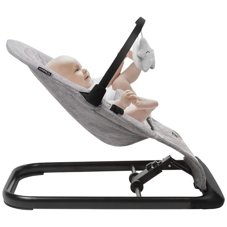 Крісло-гойдалка Kidwell Laro Full Grey/Black - фото 10