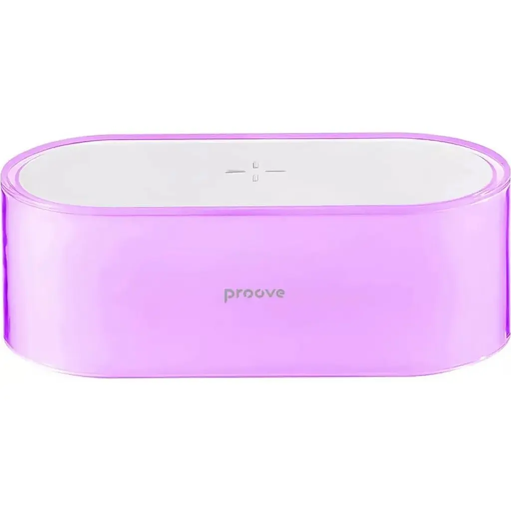 Нічний світильник з бездротовою зарядкою Proove Multicolor Glow White [PLGM00102002] [124213] - фото 5