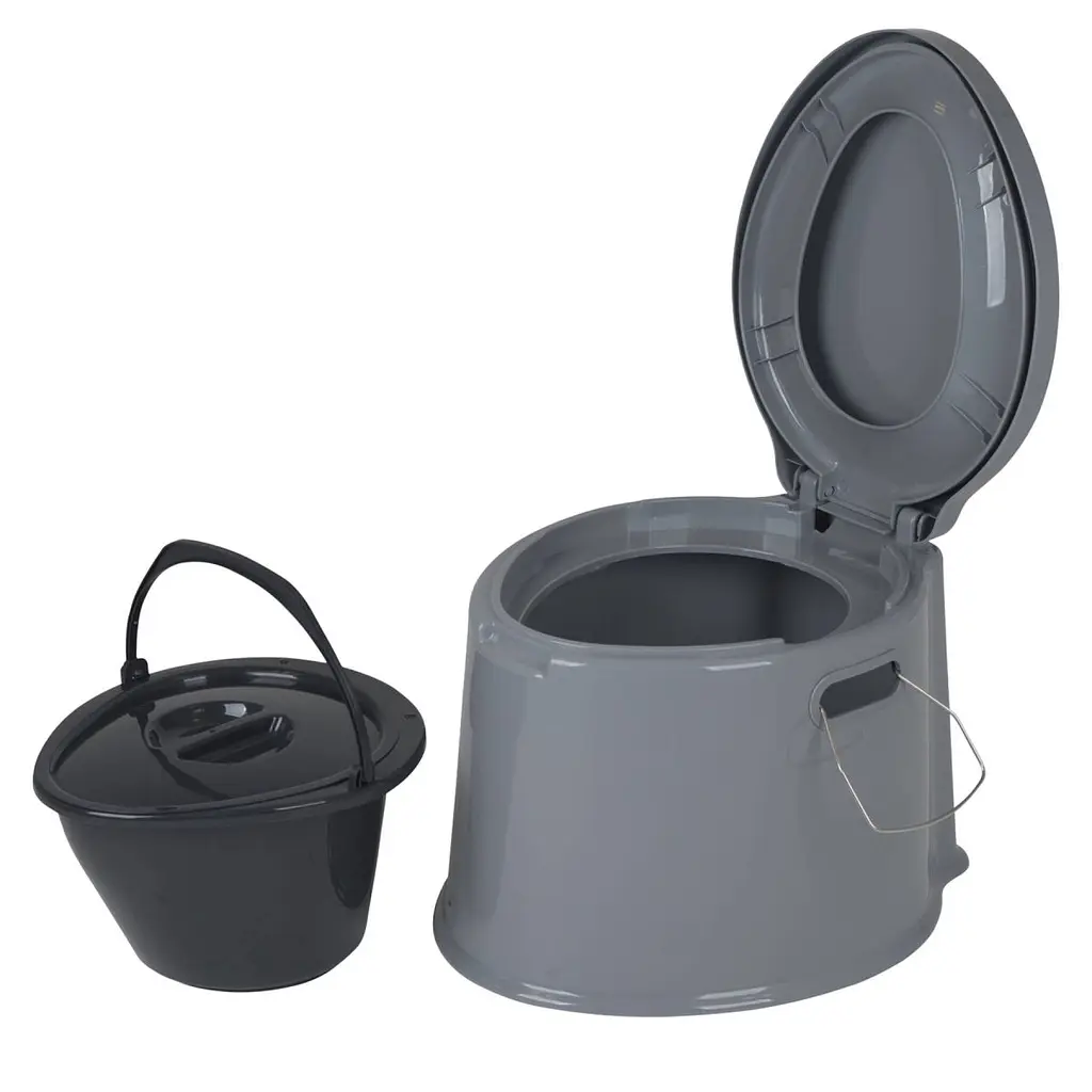 Біотуалет Bo-Camp Portable Toilet 7 Liters Grey (5502800) - фото 4