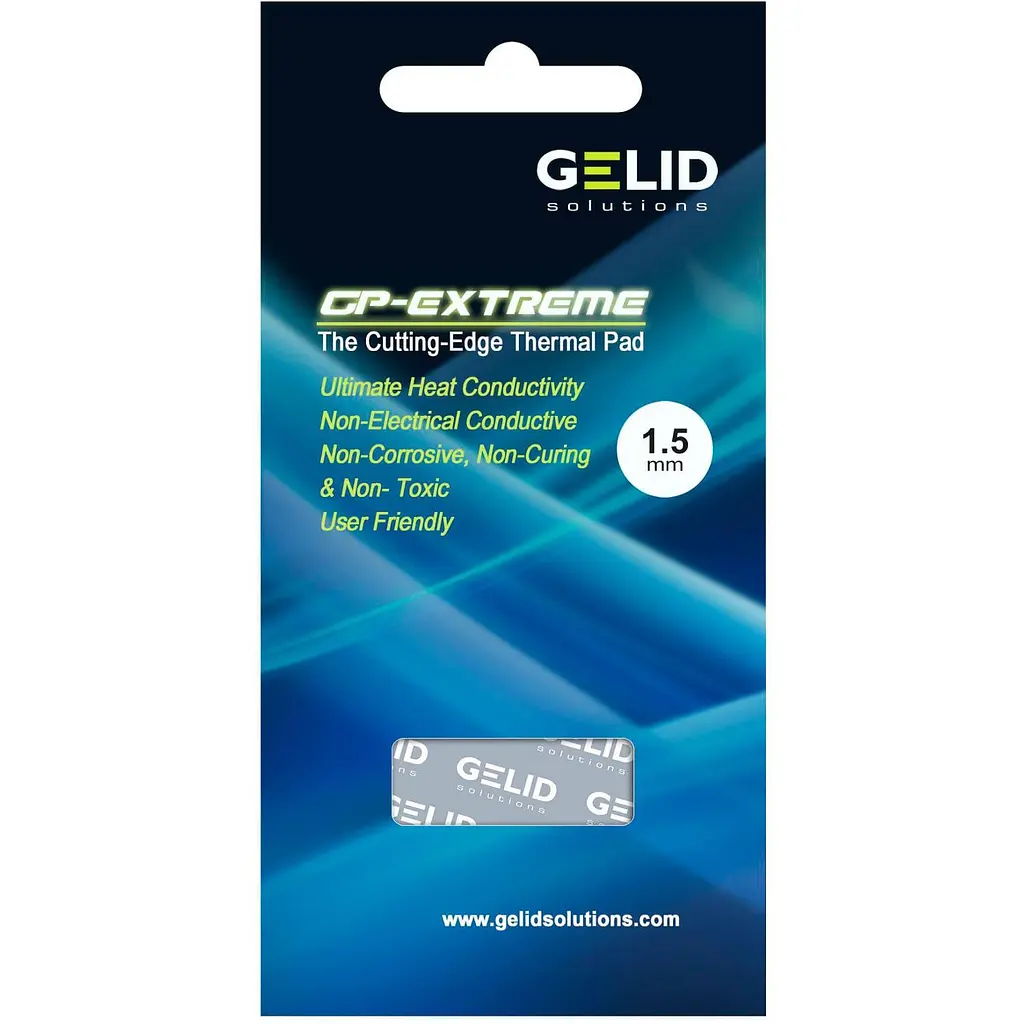 Термоінтерфейс Evolution Gelid Solutions GP-Extreme 80x40x1.5 mm TP-GP01-C - фото 2