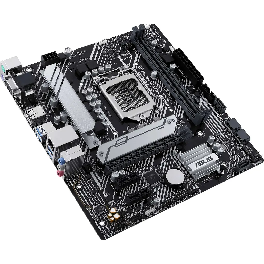 Материнська плата Asus Prime H510M-A R2.0 s1200 H470 2xDDR4 M.2 HDMI DP mATX - фото 5