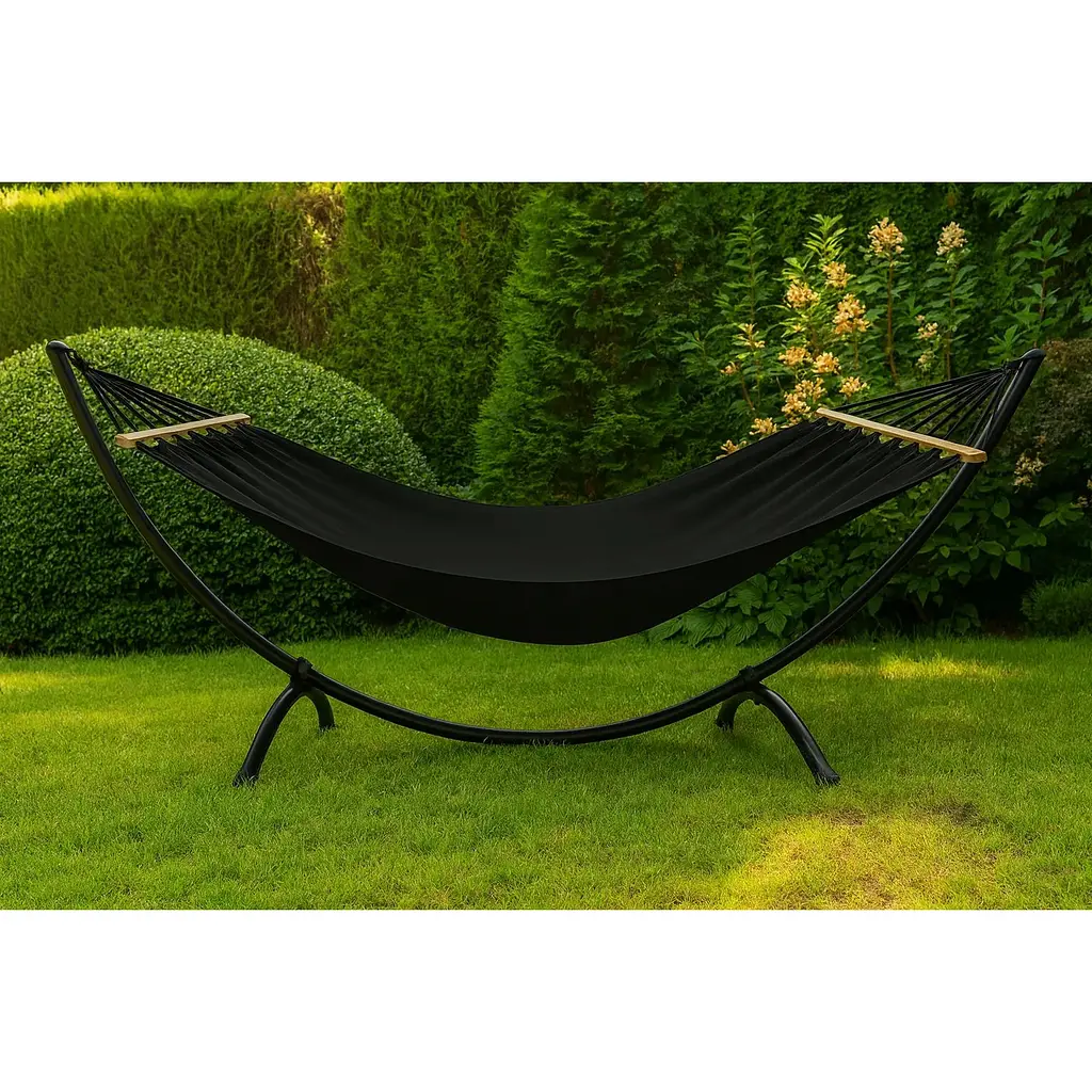 Гамак с каркасом Di Volio Rimini черный - фото 6