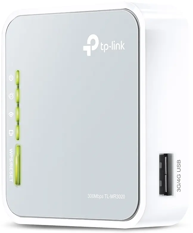 Маршрутизатор TL-MR3020 N300, 1xFE LAN/WAN, 1xUSB2.0 for 3G/4G/LTE TP-Link teh0017171 - фото 2