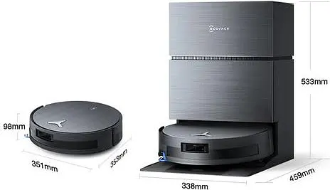 Робот-пилосос з вологим прибиранням ECOVACS Deebot X11 Pro Omni - фото 2