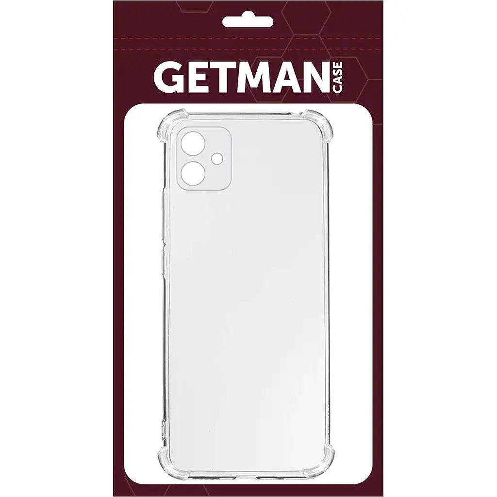 Чехол GETMAN Ease logo Full Camera для Samsung Galaxy A06 Transparent [117291] - фото 4