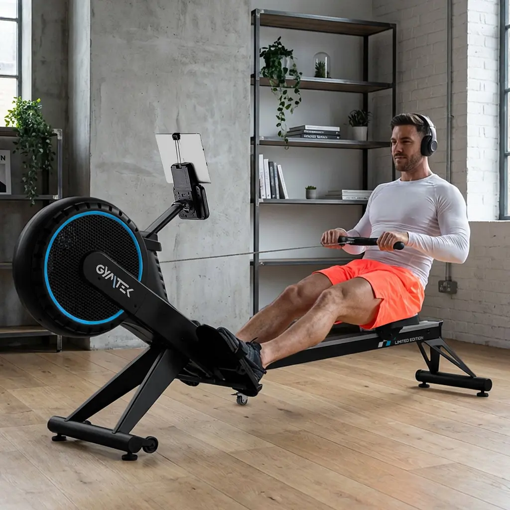 Гребний тренажер Gymtek XR2500 повітряний електромагнітний - фото 4